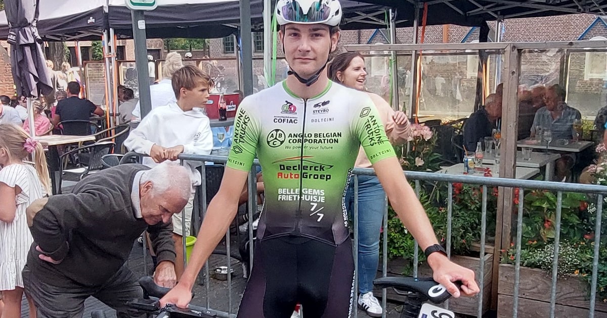 Mathis De Waele zet massaspurt naar zijn hand in Ingelmunster: “Ik heb ...