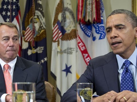 John Boehner en Barack Obama