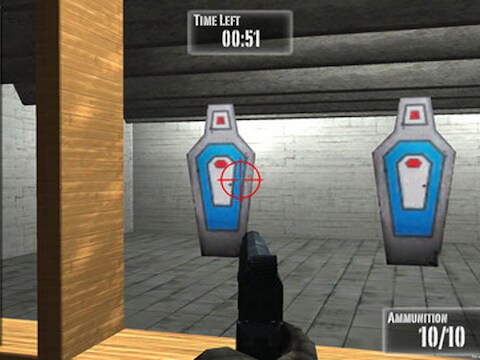 De NRA noemde "verdorven, gewelddadige videospelletjes" deels de oorzaak van de recente schietpartij in Newtown. Screenshot: NRA Practice Range.