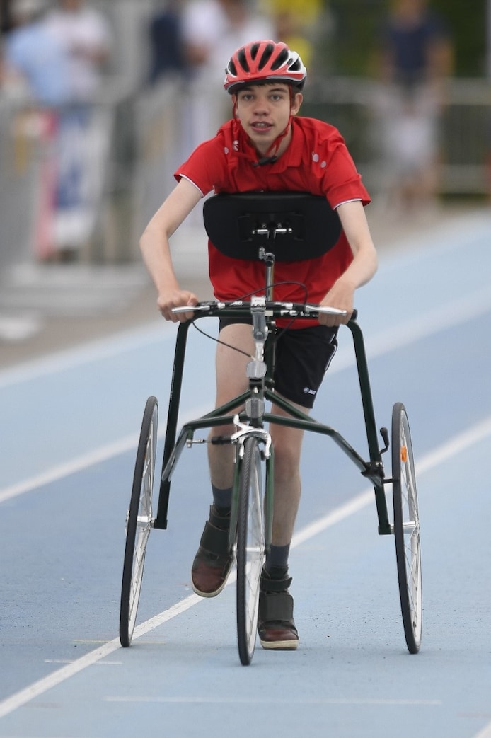Yarno (17) werd vorig jaar driedubbel Belgisch kampioen: G-loper ...