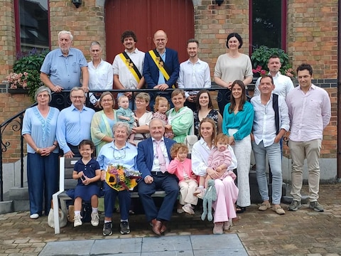 Lucie en Hubert vierden hun 65ste huwelijksverjaardag.