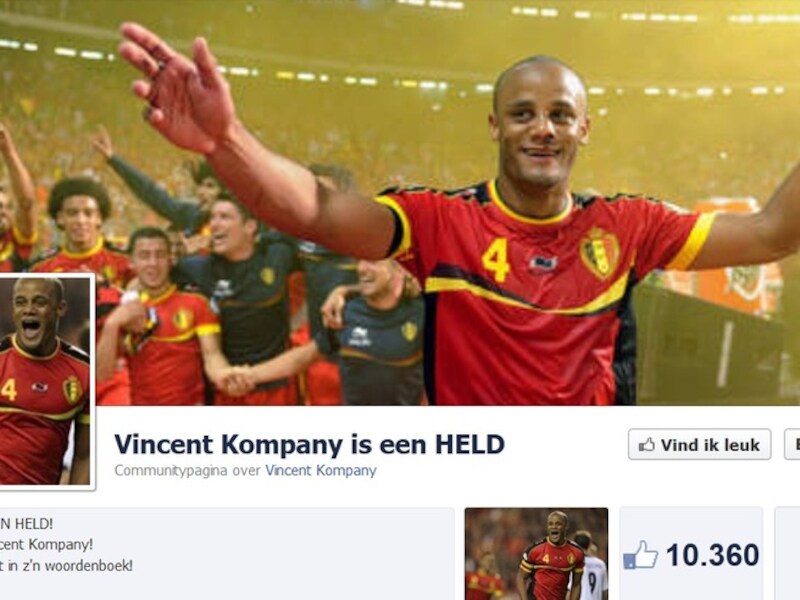 Het aantal likes op de Facebookpagina neemt elk uur met duizenden toe.