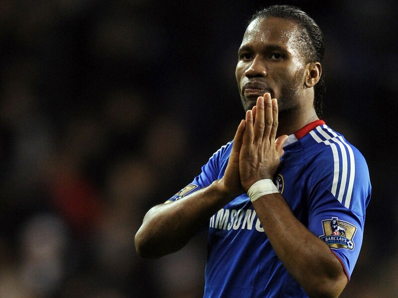 Didier Drogba is zeer geliefd in zijn vaderland Ivoorkust.