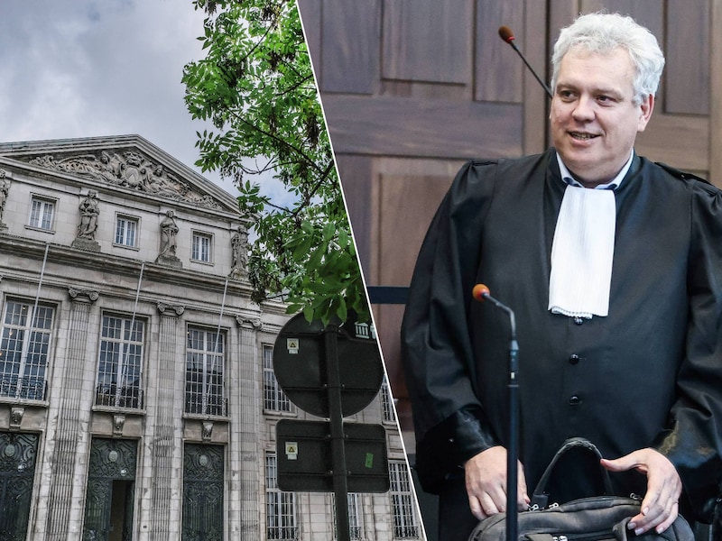 Het gerechtsgebouw in Kortrijk / Advocaat Kris Vincke