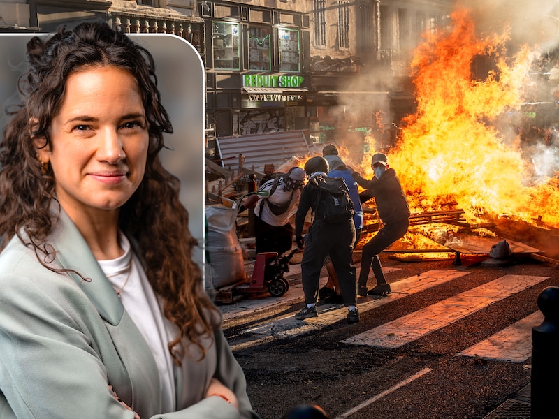 Politiek journalist Isolde Van den Eynde.