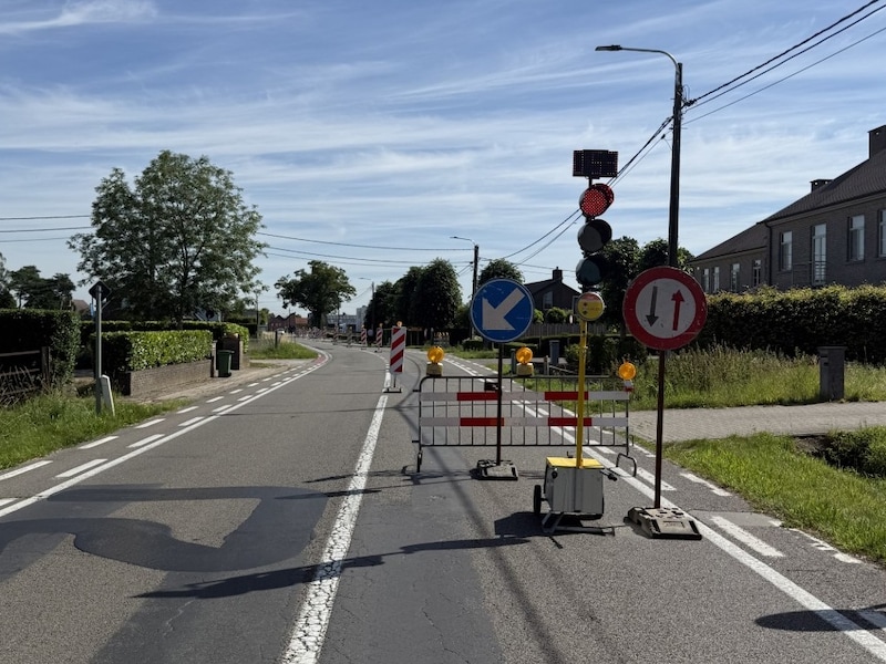 Beurtelings verkeer in de Expressweg op 1 september