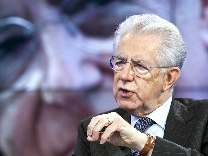 Gewezen Italiaans premier Mario Monti.