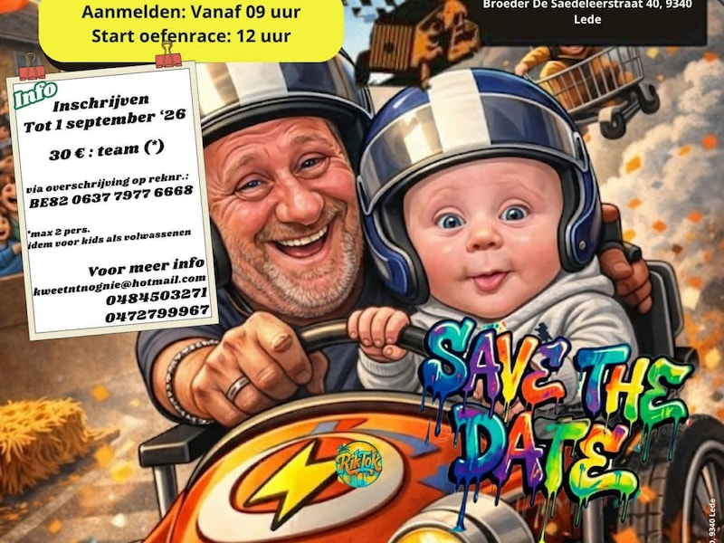 Wie bouwt de snelste én gekste zeepkist? Lede maakt zich op voor race vol snelheid, pech en spektakel