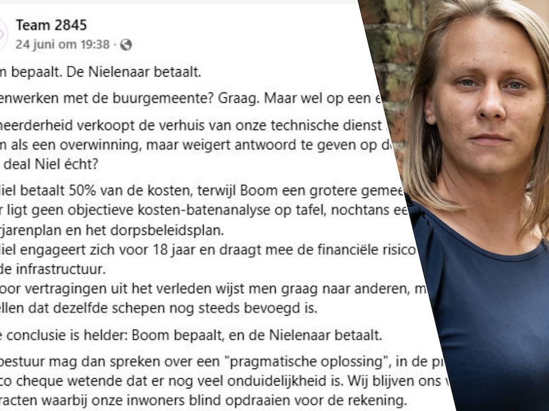 Facebookpost van oppositiepartij Team2845 zorgt voor politieke rel: “Men richt zich tot de verkeerde persoon”