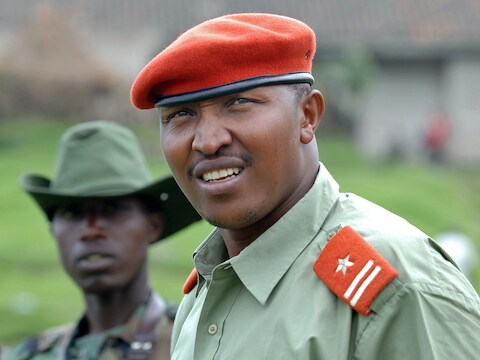 Voortvluchtig generaal Bosco Ntaganda.