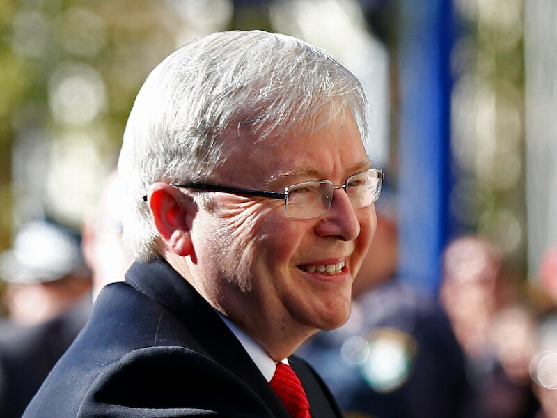 Kevin Rudd, premier van Australië.
