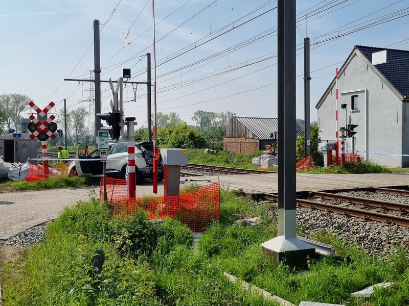 The car will be greeted by a train. The car owner raked as a wonder never won.