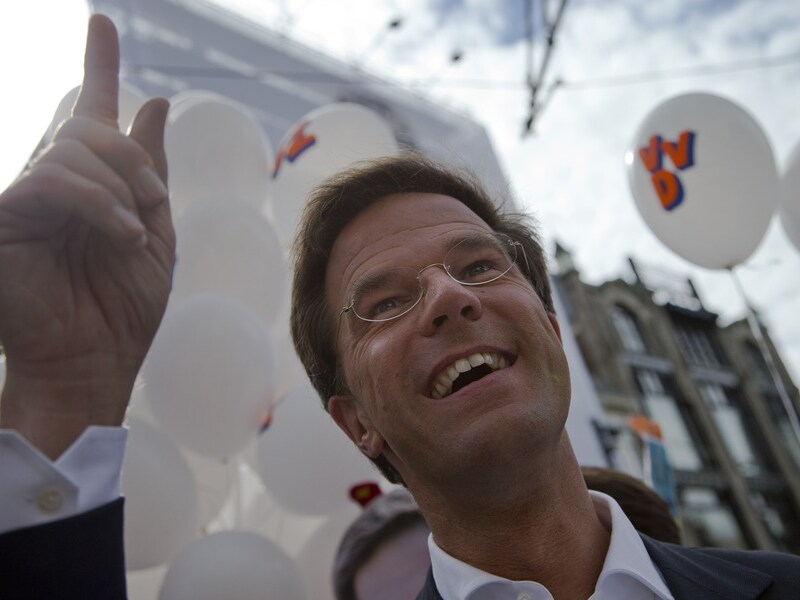 VVD-leider en premier Mark Rutte