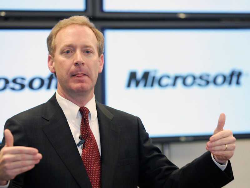 Juridisch directeur van Microsoft Brad Smith