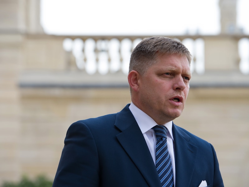 De Slovaakse premier Robert Fico.