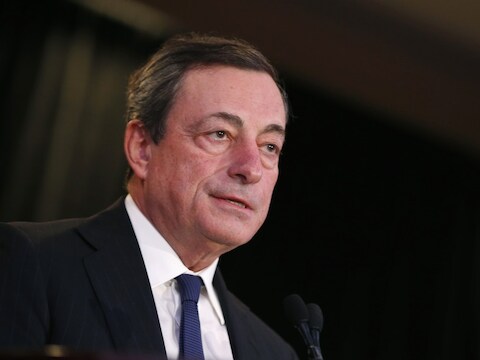 ECB-president Mario Draghi.