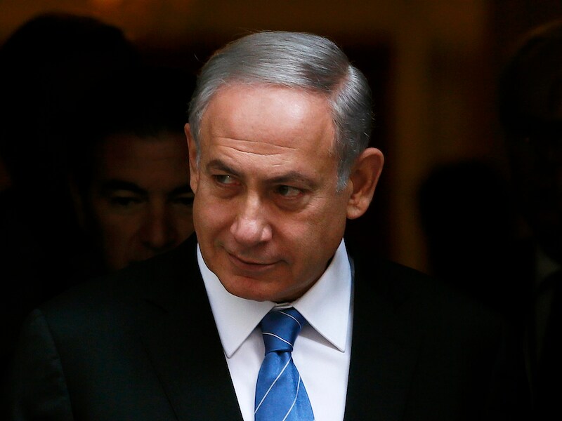 De Israëlische premier Banjamin Netanyahu.