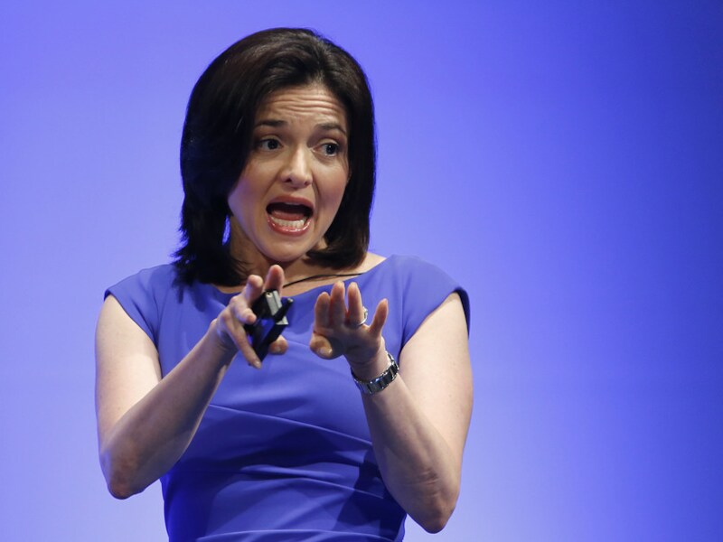 Facebook-COO Sheryl Sandberg in Tokyo.