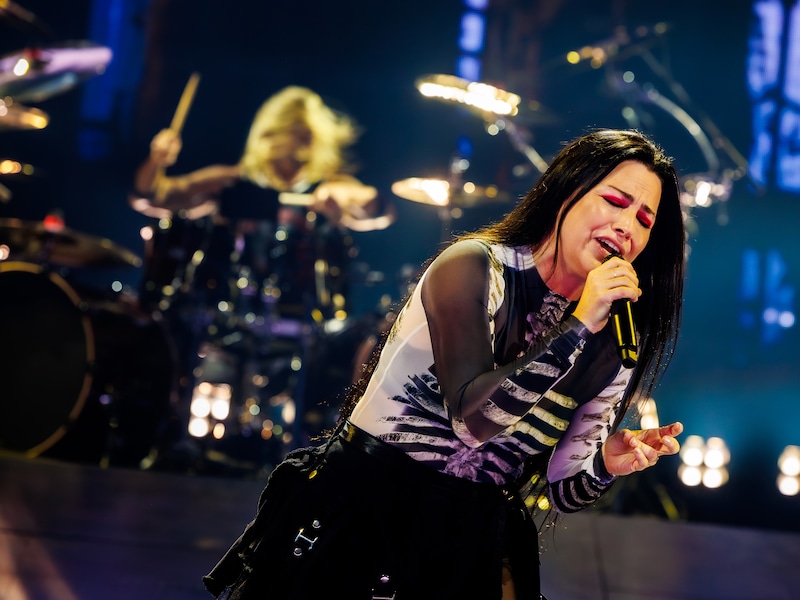 De Amerikaanse band Evanescence gaf op 22 september een concert in de Ziggo Dome in Amsterdam.