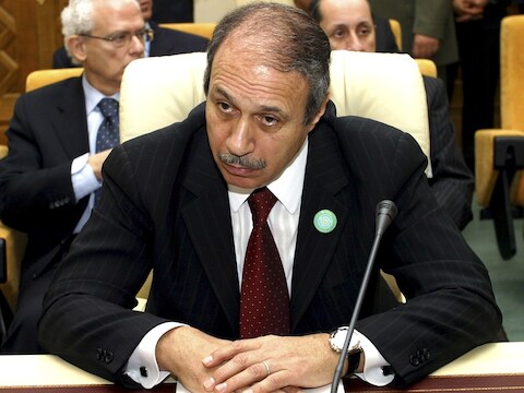 Egyptische minister van Binnenlandse Zaken Habib el-Adly.