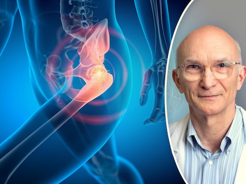 Geriater Mirko Petrovic (UZ Gent) geeft zijn adviezen om het risico op een val te beperken.