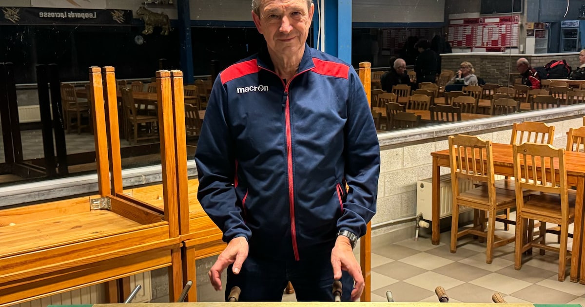 Trainer Gilbert Winant (Korbeek Sport) gaat eind dit seizoen op ...