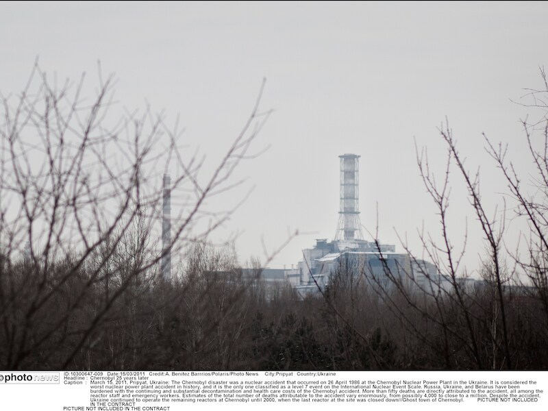 De kerncentrale van Tsjernobyl.