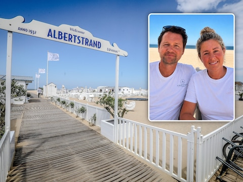 Strandbar Albertstrand Knokke, Inzet: Sammy en Emmy D'Hooghe vierden dit jaar nog 100 jaar Albertstrand in Knokke-Heist