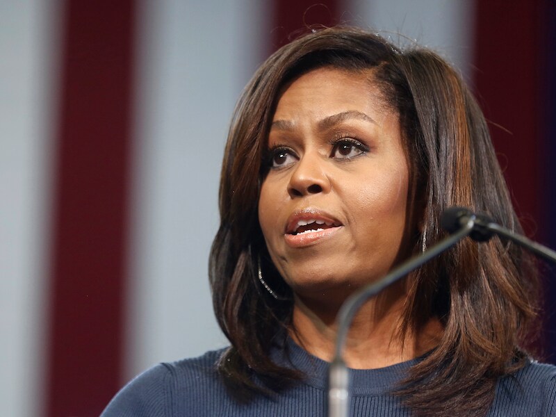 De huidige First Lady Michelle Obama.