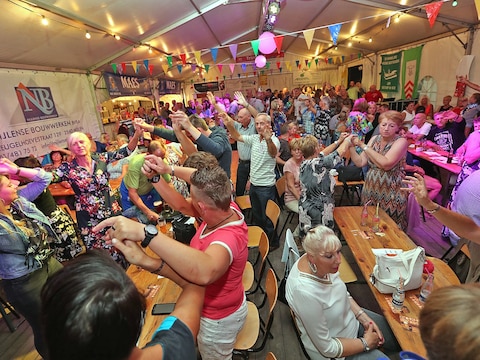 Een sfeerbeeld uit een vorige editie van Paterkeskermis.