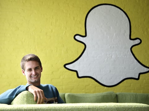 Snapchat-oprichter Evan Spiegel.