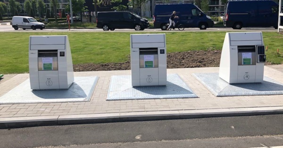 Extra ondergrondse glascontainers geplaatst in Knokke-Heist | Regio ...
