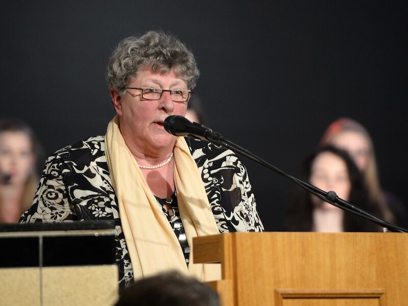 Mieke Van Hecke, topvrouw van het katholiek onderwijs.