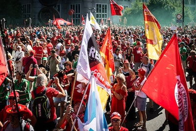 “We voelen dat het leeft”: vakbonden hopen op 100.000 actievoerders tijdens nationale betoging