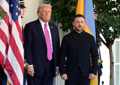 Zelensky aangekomen in Witte Huis voor ontmoeting met Trump