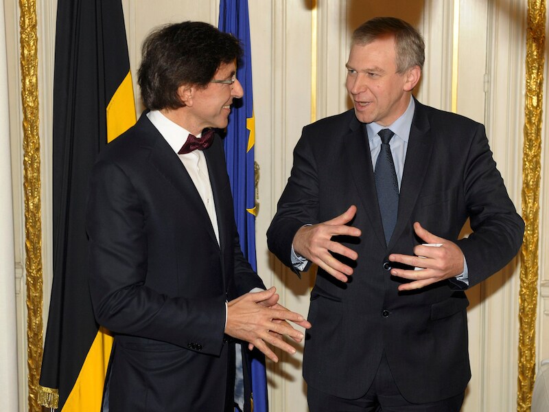 Elio Di Rupo en Yves Leterme.