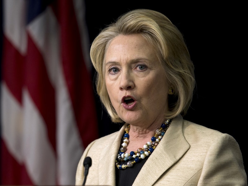 Hillary Clinton.