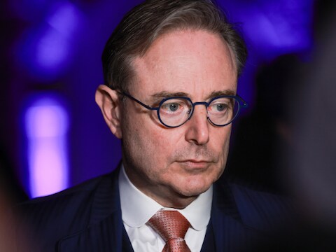 Premier Bart De Wever (N-VA) .