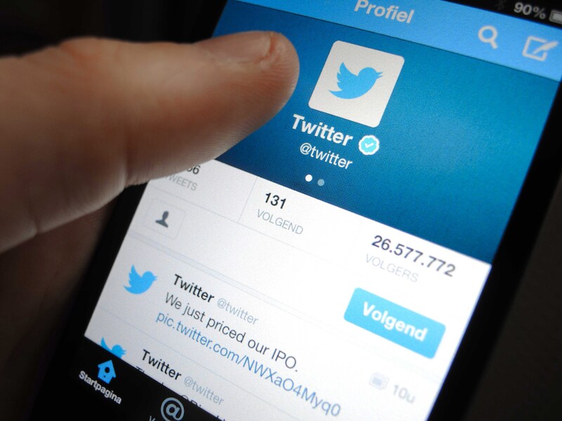 Het sociale netwerk Twitter