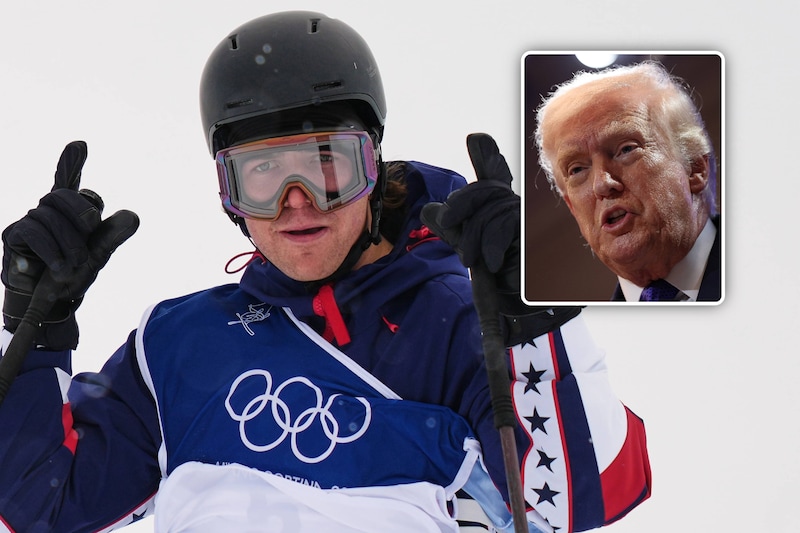 Blijkbaar ben ik een loser&rdquo;: Amerikaanse olympi&euml;r dient president Donald  Trump van antwoord met veelzeggend gebaar | Winterspelen | HLN.be