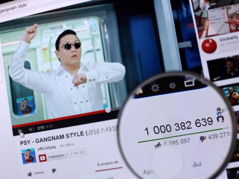 Psy zal zijn views voor 'Gangnam Style' allicht wel zelf verzameld hebben.