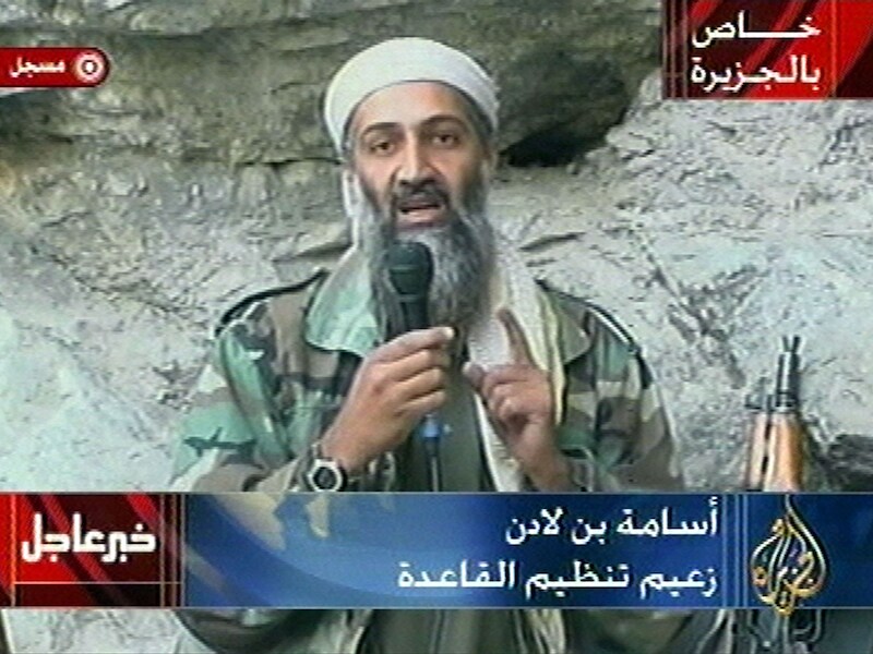 Osama bin Laden.