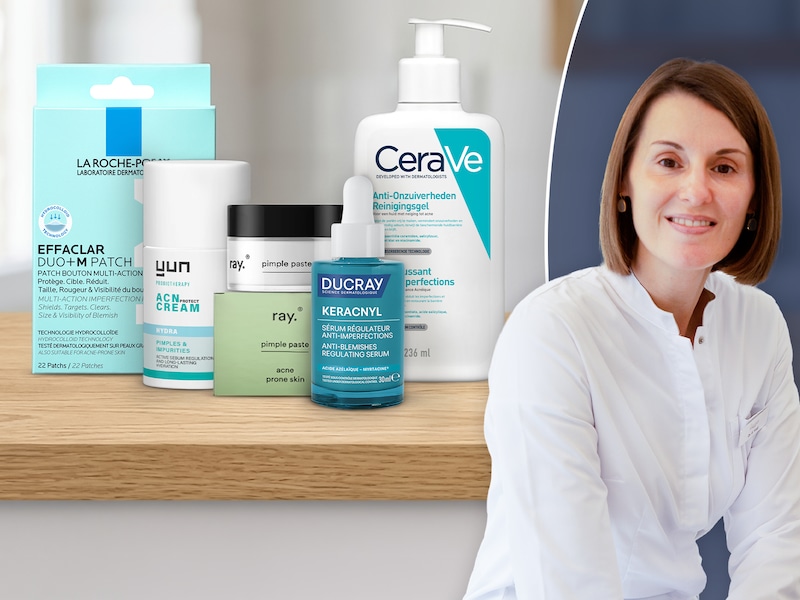 Dermatoloog Griet Voet legt uit welke producten wél en niet werken tegen acne. 
