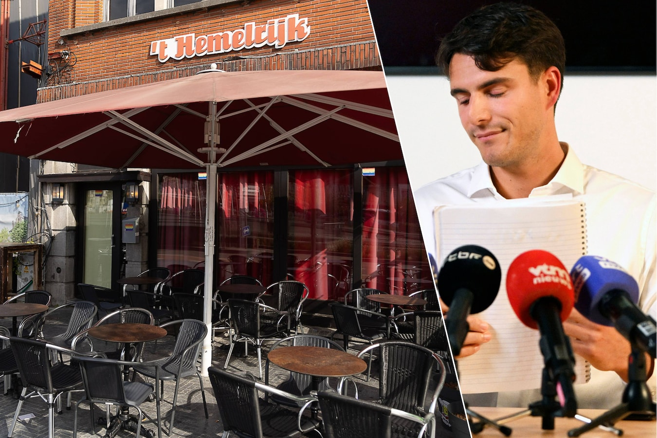 Een dronken avond in café ‘t Hemelrijk in Sint-Niklaas kost Conner Rousseau zijn job als voorzitter van Vooruit.