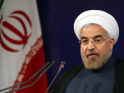 Iraanse president Hassan Rohani