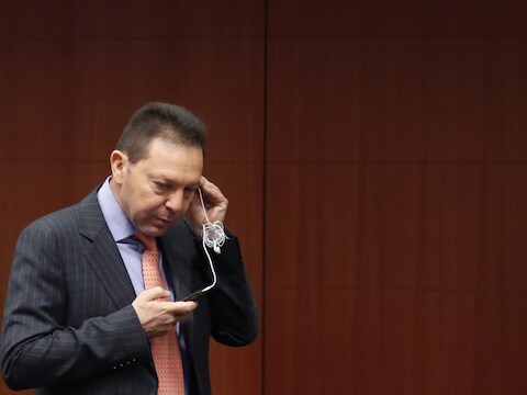 De Griekse minister van Financiën Stournaras moest de lijst opnieuw aan Frankrijk vragen