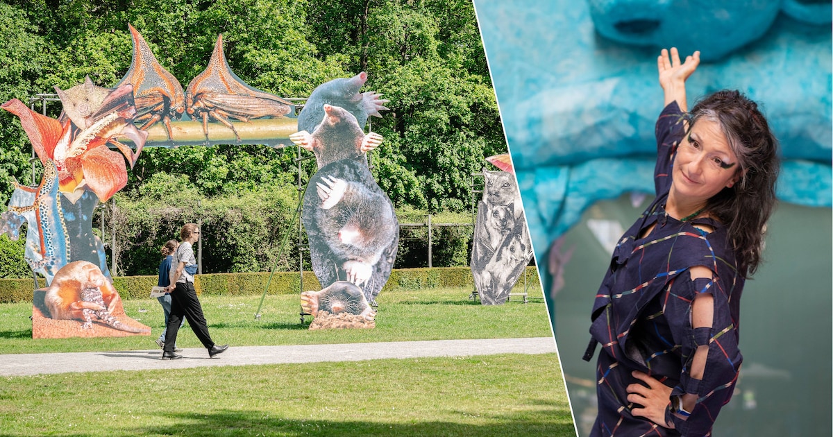 Middelheimmuseum toont eerste expo van Monster Chetwynd en krijgt nieuwe toegangspoort