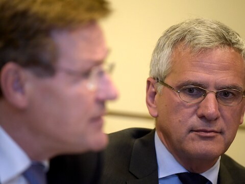 Johan Van Overtveldt en Kris Peeters.
