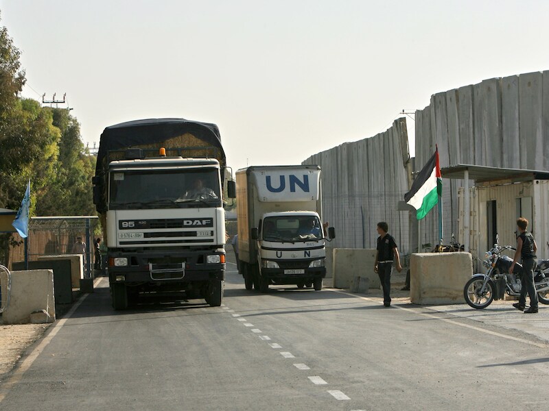 De grensovergang Kerem Shalom