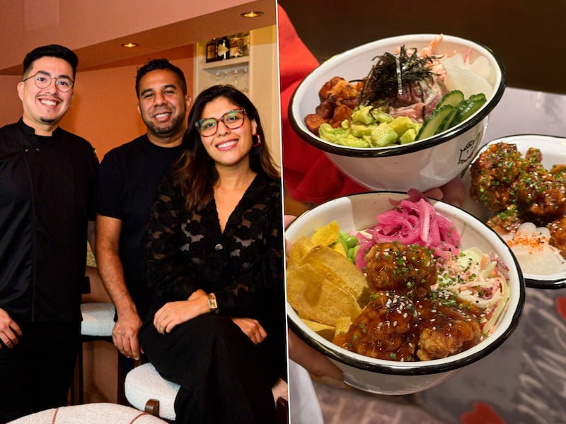 Eigenaars Mayra, Luis en Diego. / Het streetfoodconcept van Lima Nikkei wordt herdoopt tot Motto Motto.